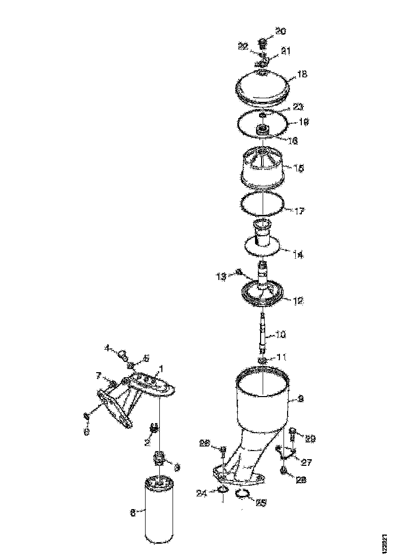 Buy 1450274 FILTER HEAD SCANIA