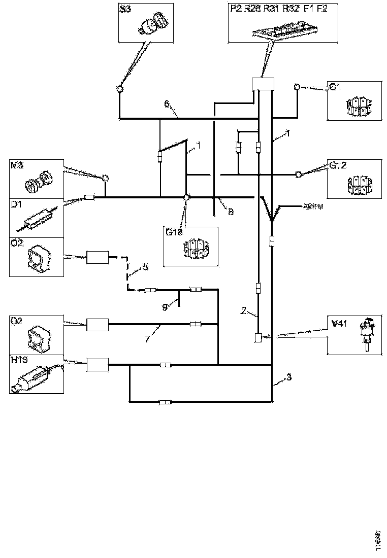 Buy 1450706 CABLE HARNESS SCANIA