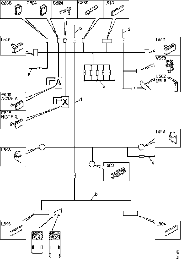 Buy 1451497 CABLE HARNESS SCANIA