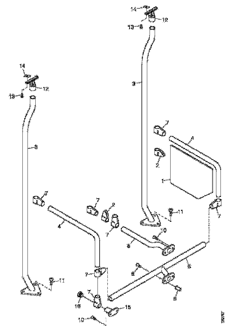 Buy 1454601 HANDRAIL SCANIA