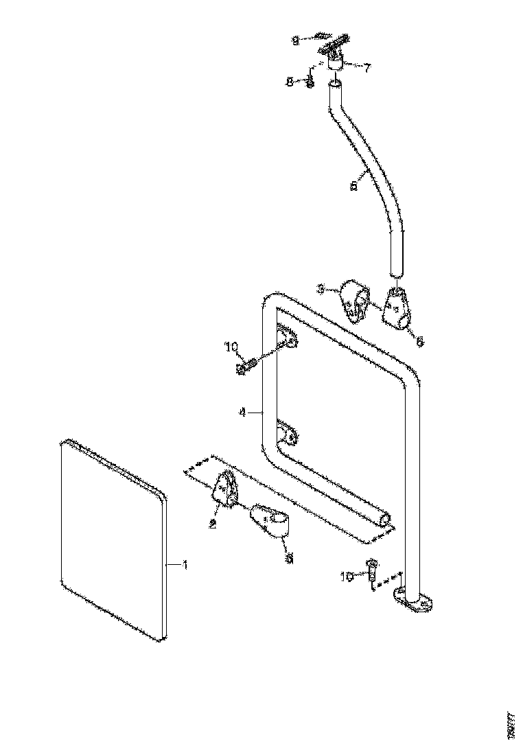 Buy 1454611 STANCHION SCANIA