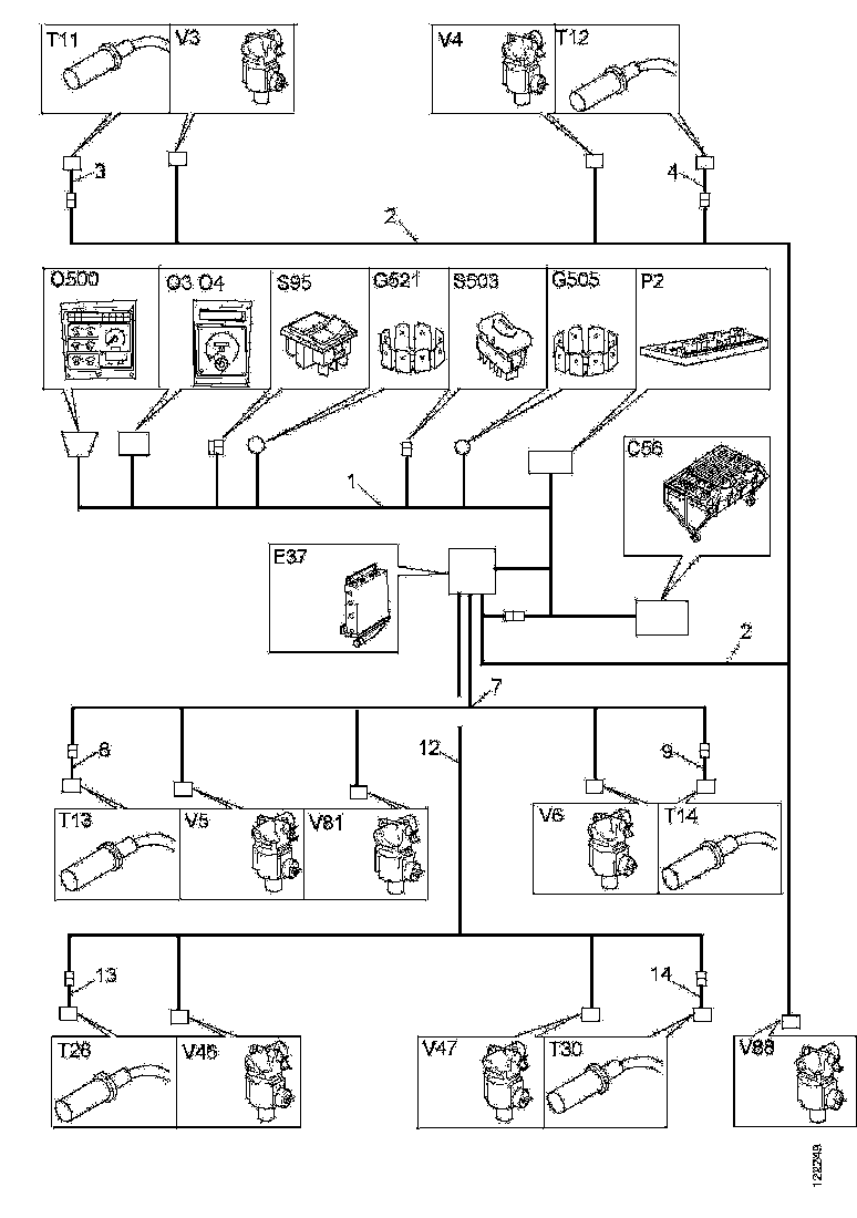Buy 1456833 CABLE HARNESS SCANIA