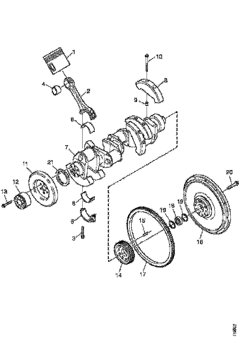 Buy 1457424 FLYWHEEL SCANIA