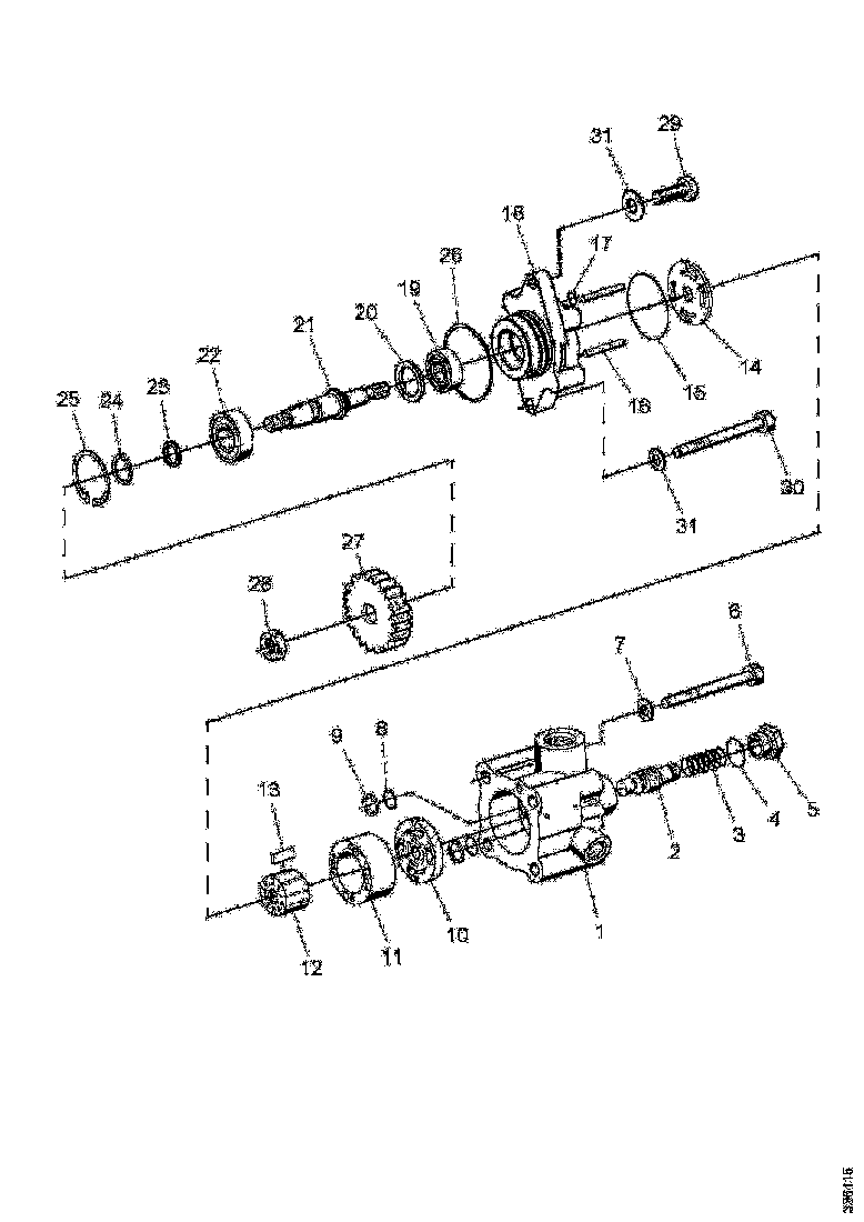 Buy 1457708 HYDRAULIC PUMP SCANIA