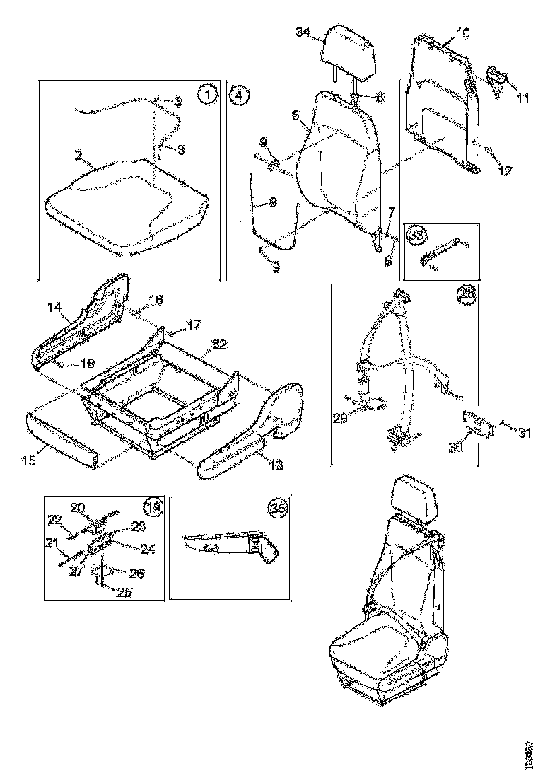 Buy 1458603 ARMREST LH SCANIA
