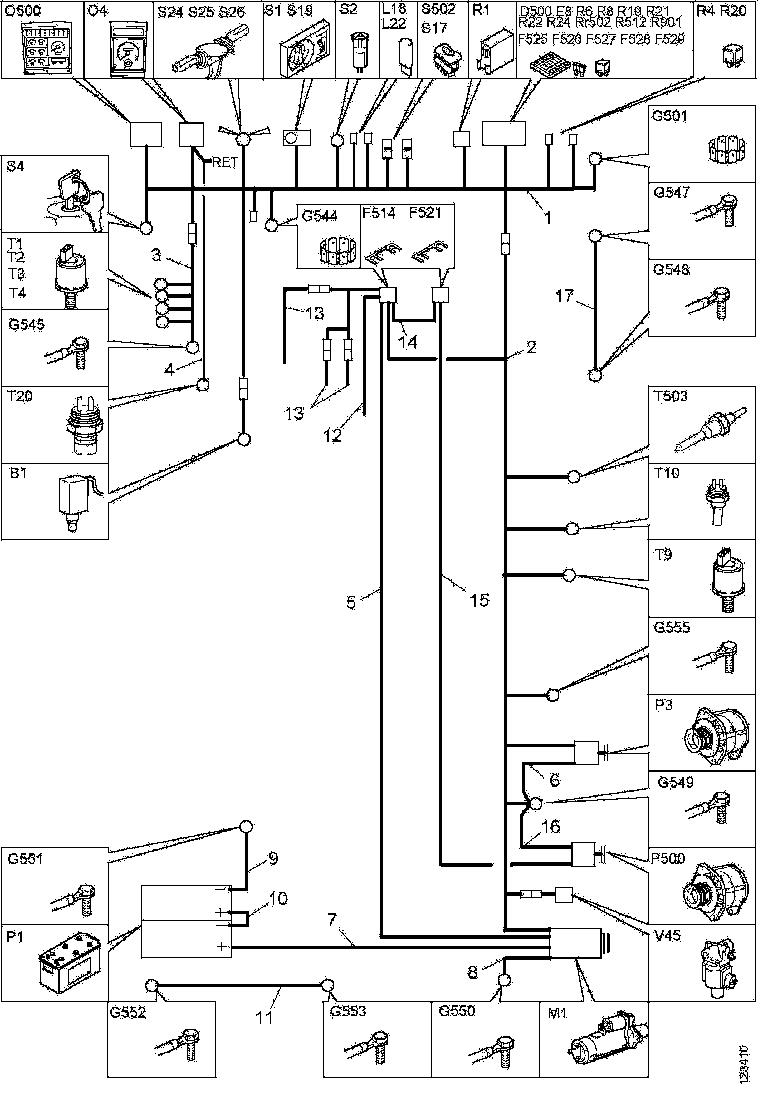 Buy 1459307 CABLE HARNESS SCANIA
