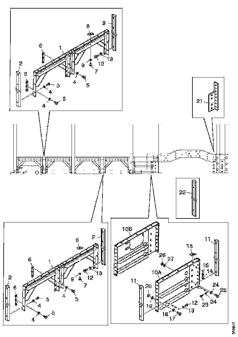 Buy 1460049 REINFORCMENT MEMBER SCANIA