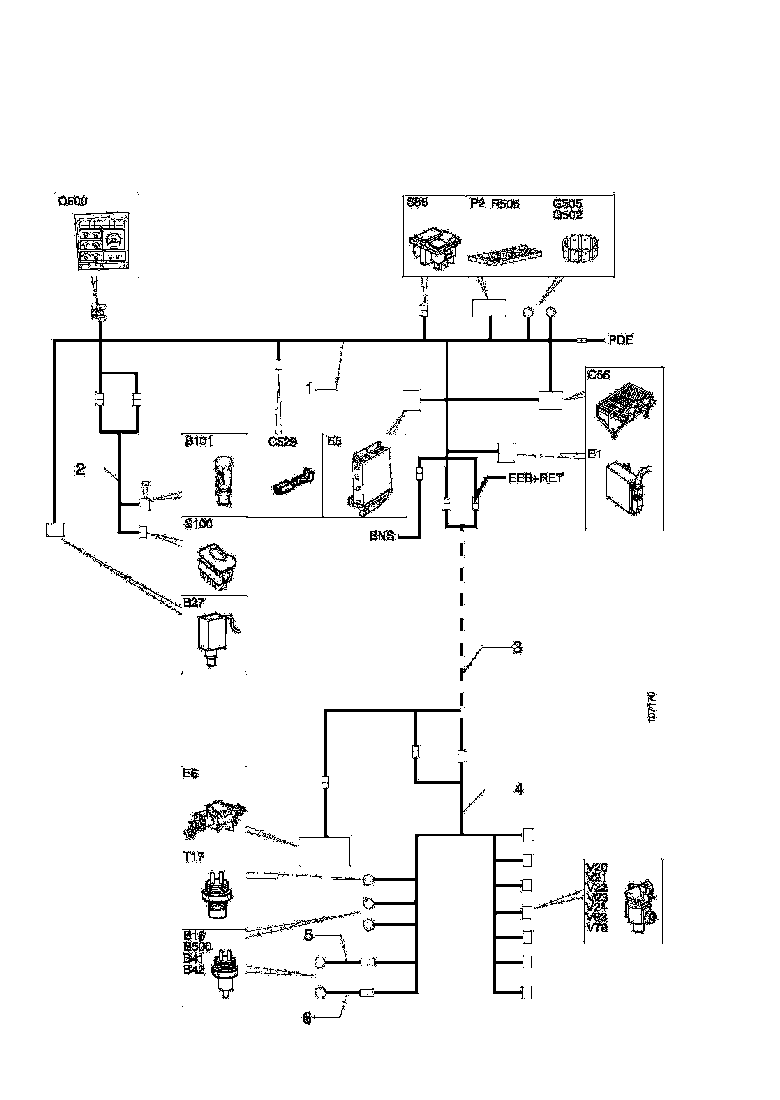 Buy 1460856 CABLE HARNESS SCANIA