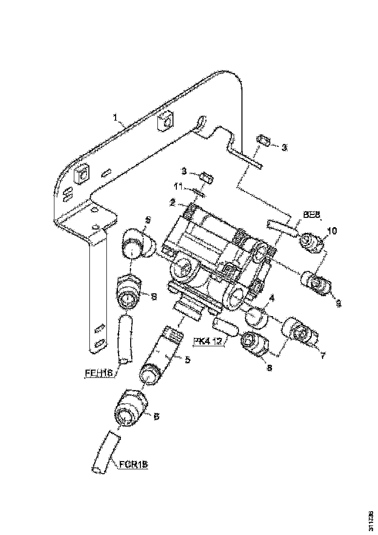 Buy 1463037 BRACKET SCANIA