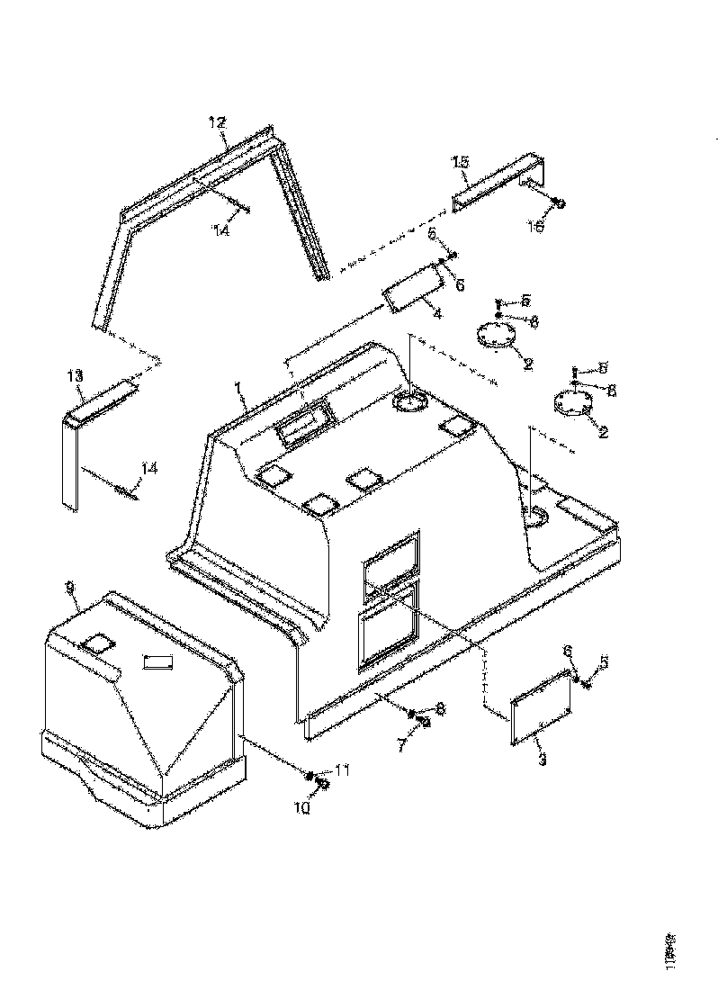 Buy 1464904 COVER SCANIA