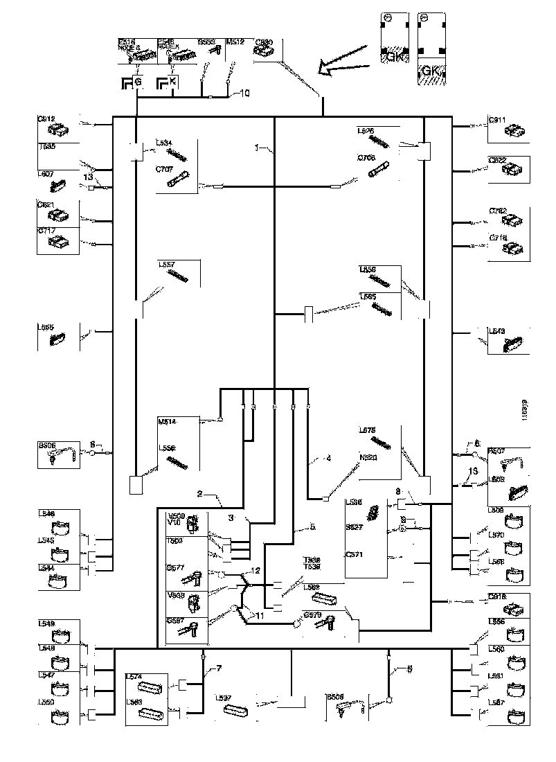 Buy 1465887 CABLE HARNESS SCANIA