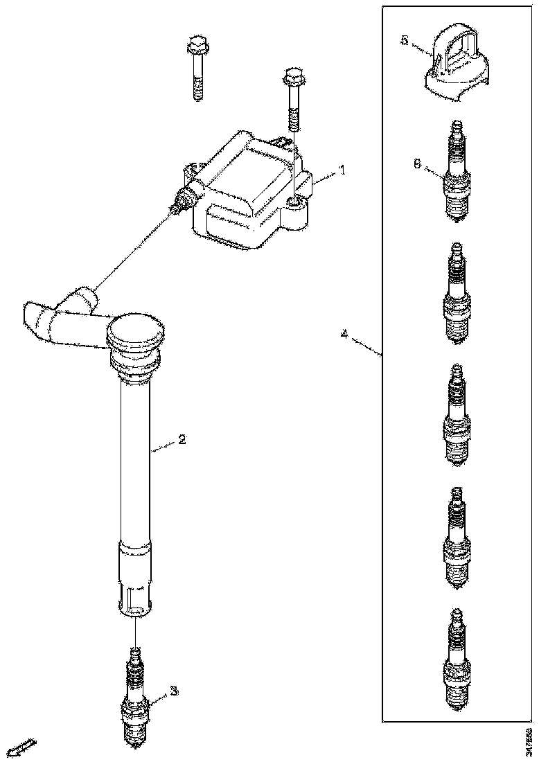 Buy 1467698 SPARK PLUG SCANIA