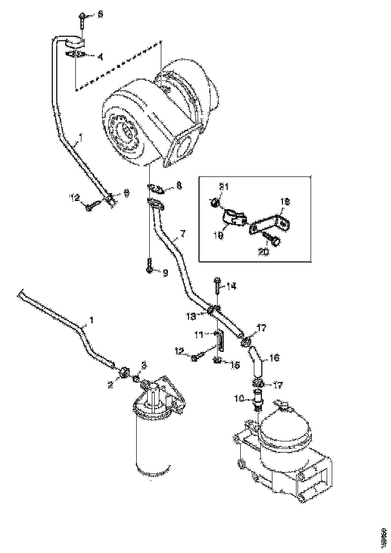 Buy 1468036 LUBRICATION PIPE SCANIA