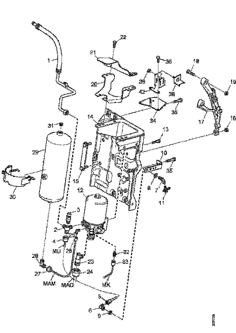Buy 1470689 HOSE SCANIA