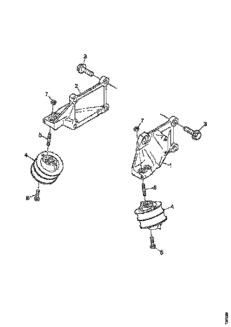 Buy 1473992 ENGINE BRA SCANIA