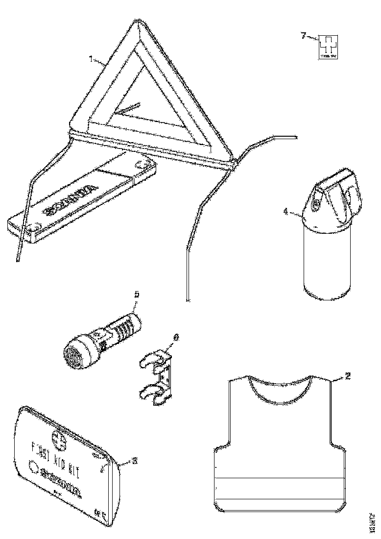 Buy 1476083 STRAP SCANIA