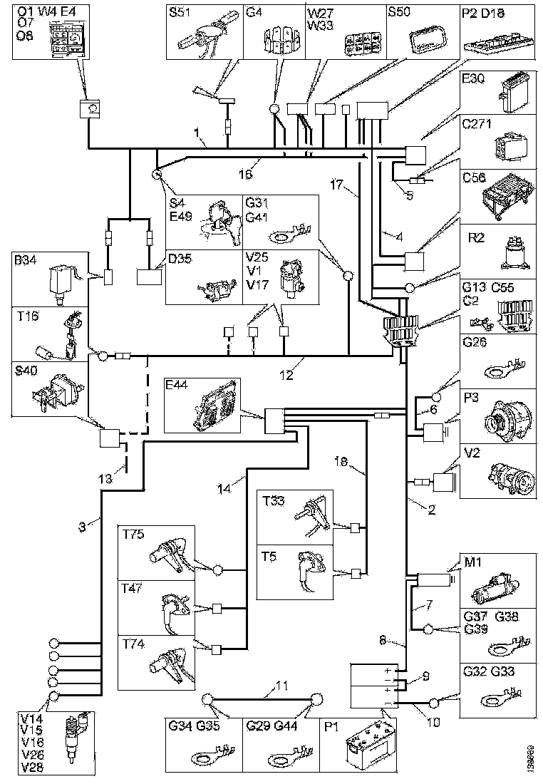 Buy 1478497 CABLE HARNESS SCANIA