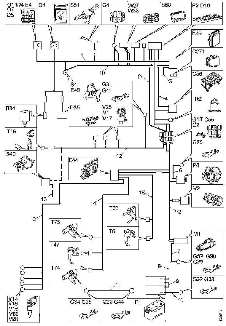 Buy 1481481 CABLE HARNESS SCANIA