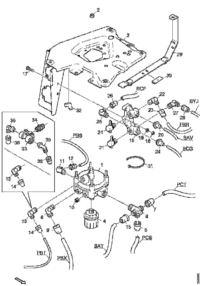 Buy 1481526 BRACKET SCANIA