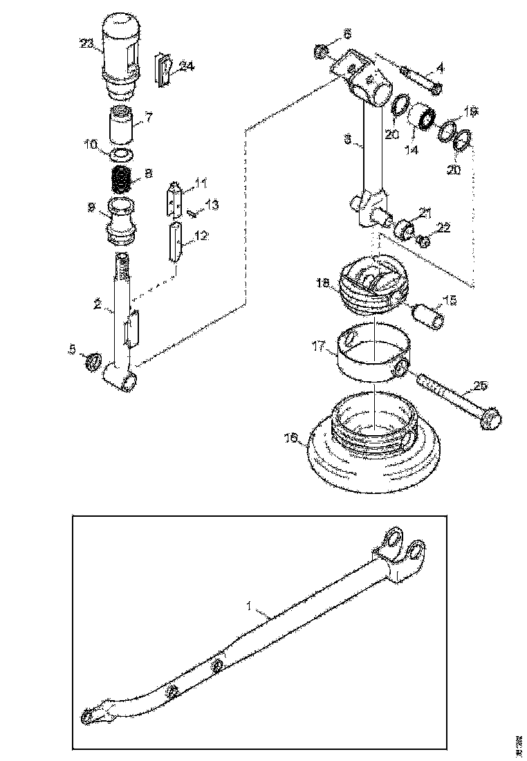 Buy 1482997 KNOB SCANIA