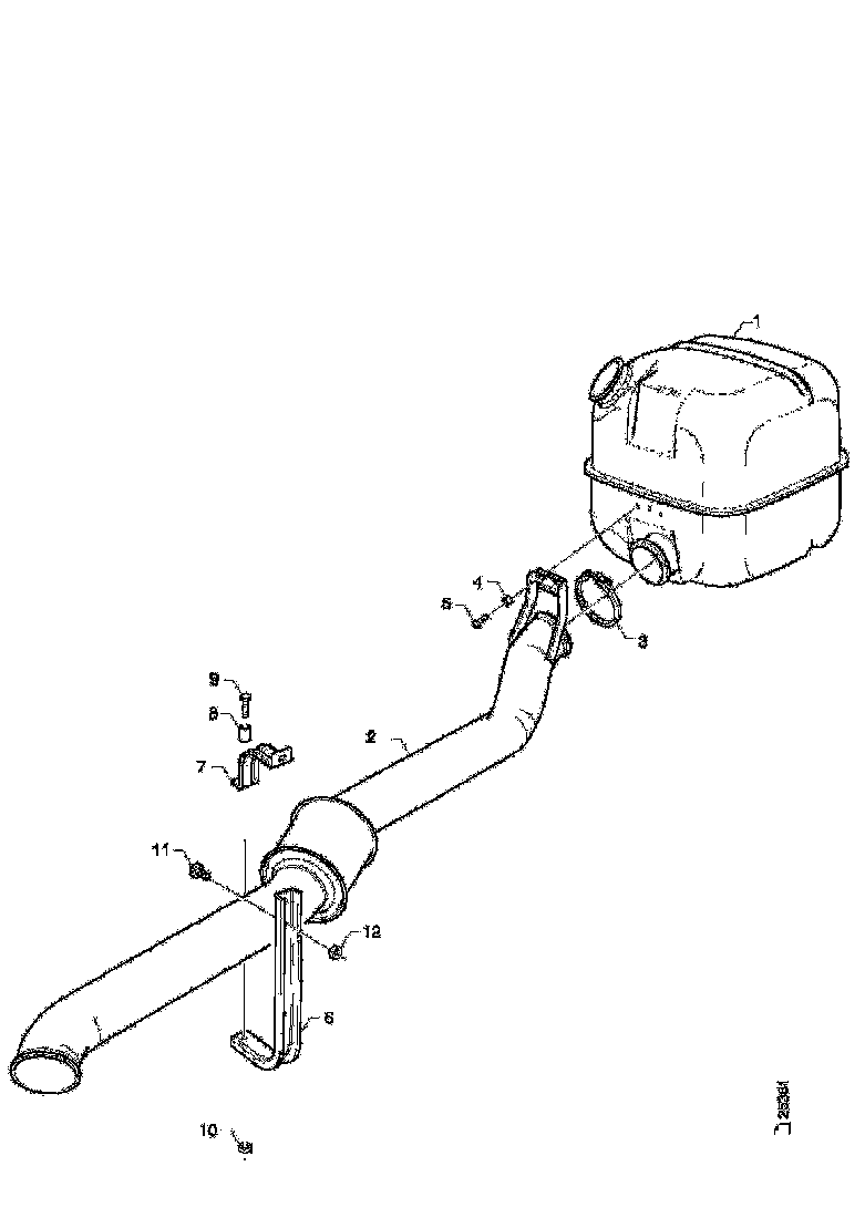Buy 1483280 EXHAUST PIPE SCANIA