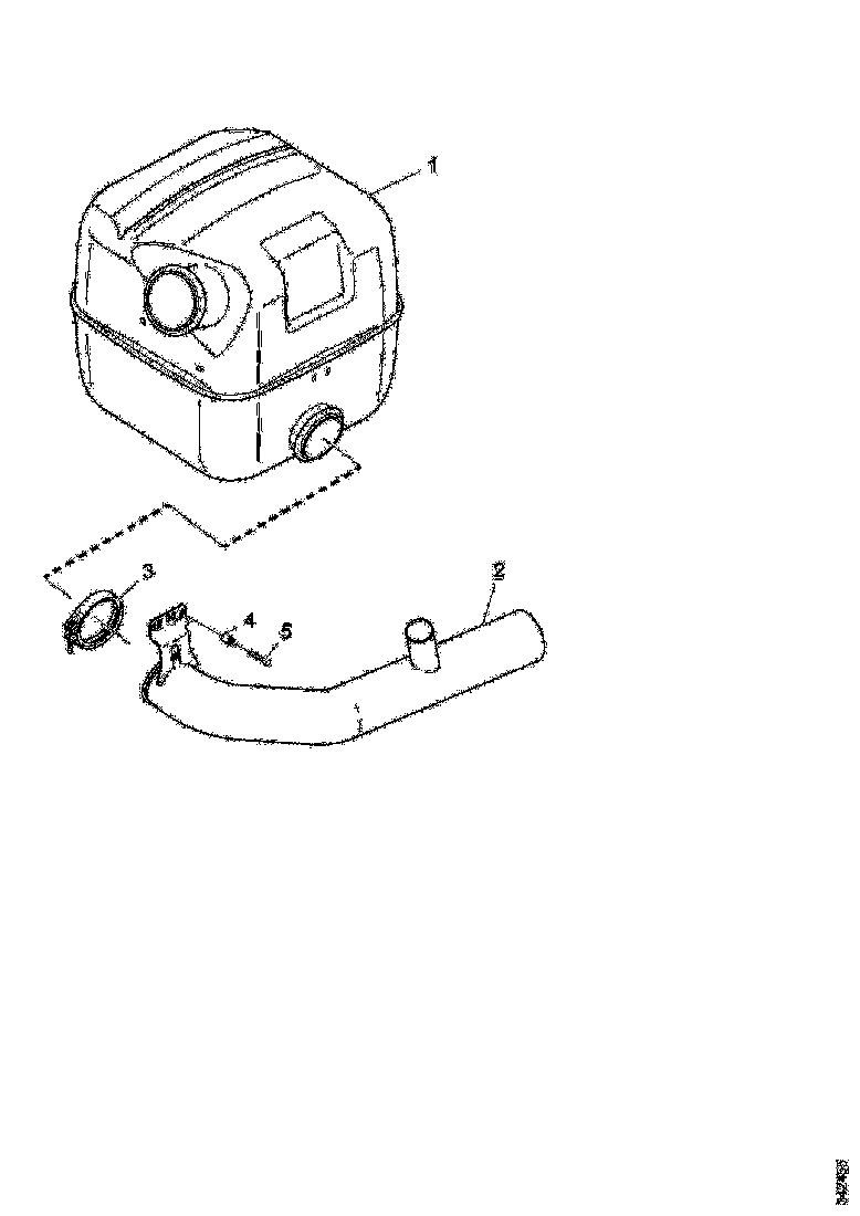 Buy 1484500 EXHAUST PIPE SCANIA