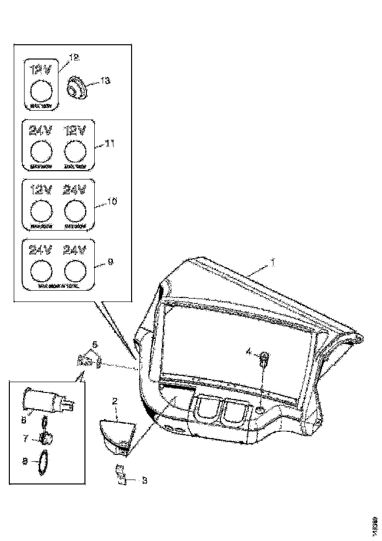 Buy 1484900 ASHTRAY SCANIA