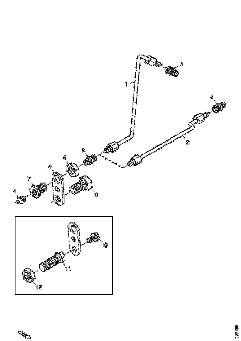 Buy 1486654 LUBRICATION PIPE SCANIA