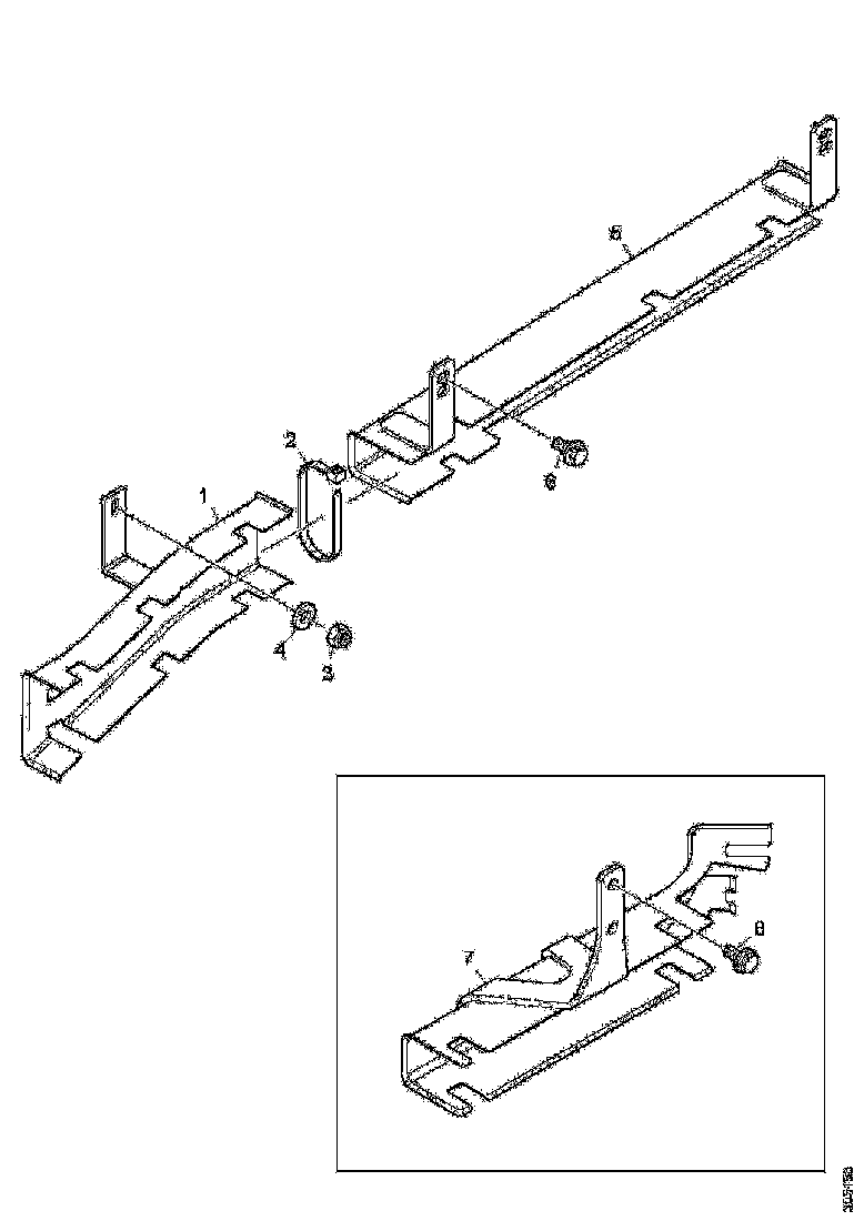 Buy 1486847 GUIDE RAIL SCANIA