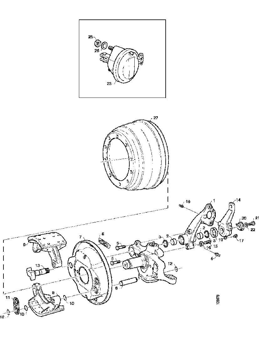 Buy 1486909 BRAKE DRUM SCANIA