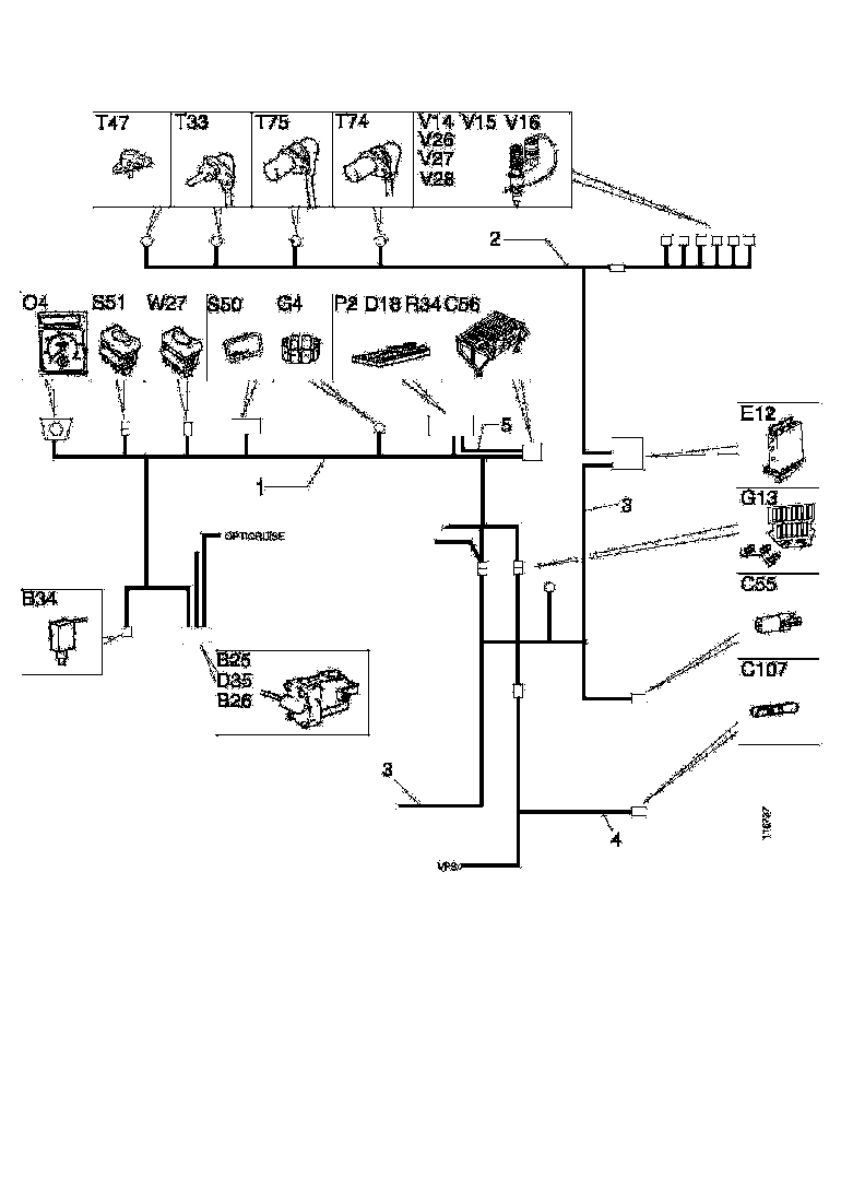 Buy 1487324 CABLE HARNESS SCANIA