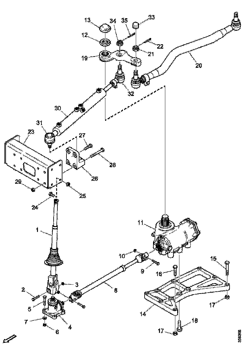 Buy 1487664 STEERING G SCANIA