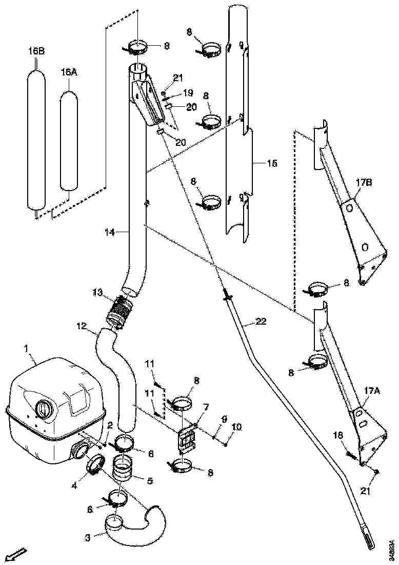 Buy 1487830 FLEXIBLE H SCANIA