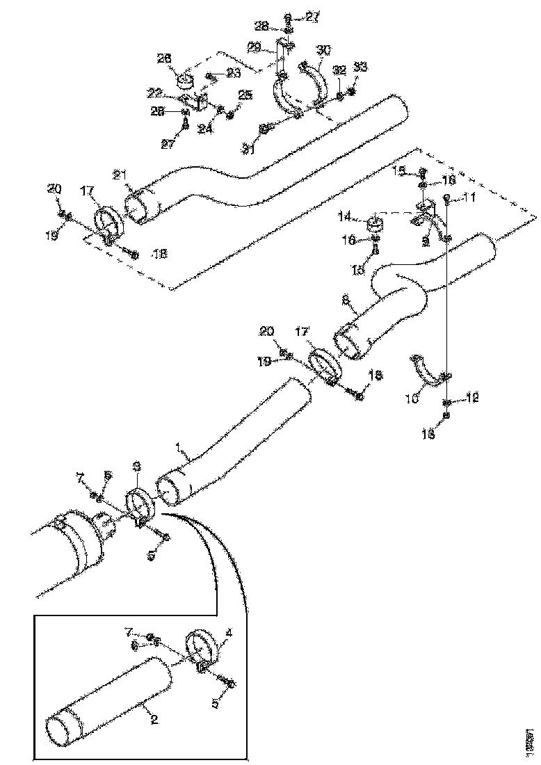 Buy 1489845 EXHAUST PIPE SCANIA