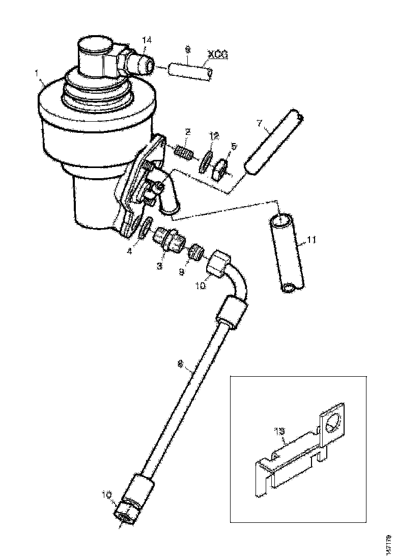Buy 1489862 HOSE ASSEMBLY SCANIA