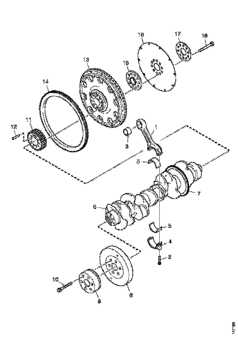 Buy 1490686 CRANKSHAFT SCANIA