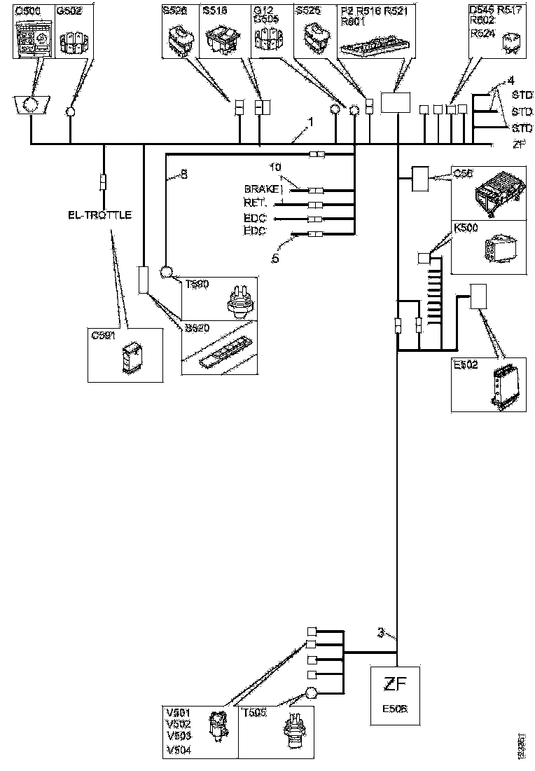 Buy 1490837 CABLE HARNESS SCANIA