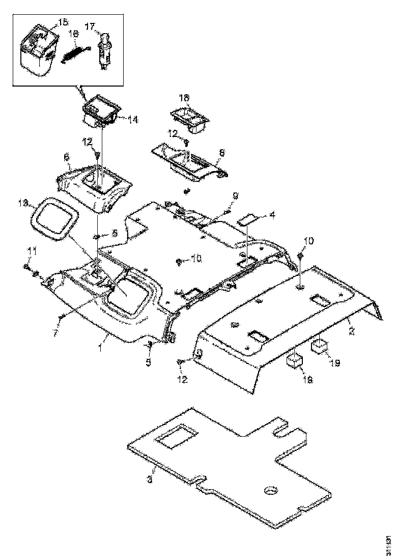Buy 1493224 COVER SCANIA