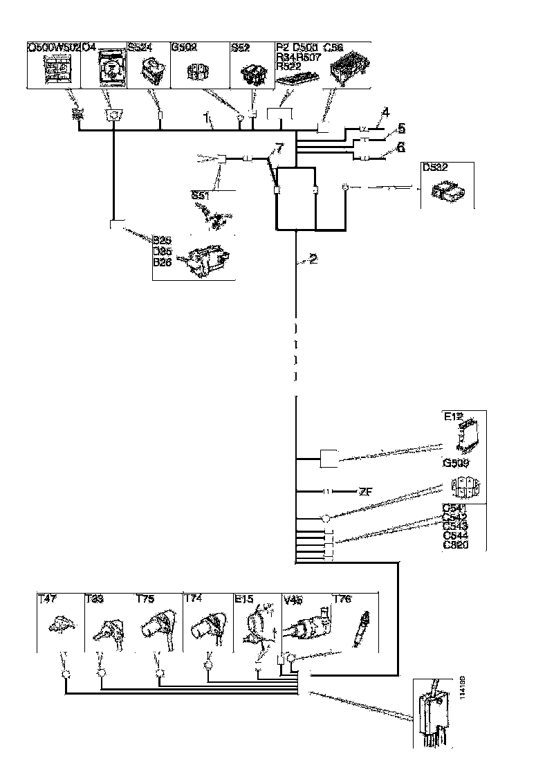 Buy 1493480 CABLE HARNESS SCANIA