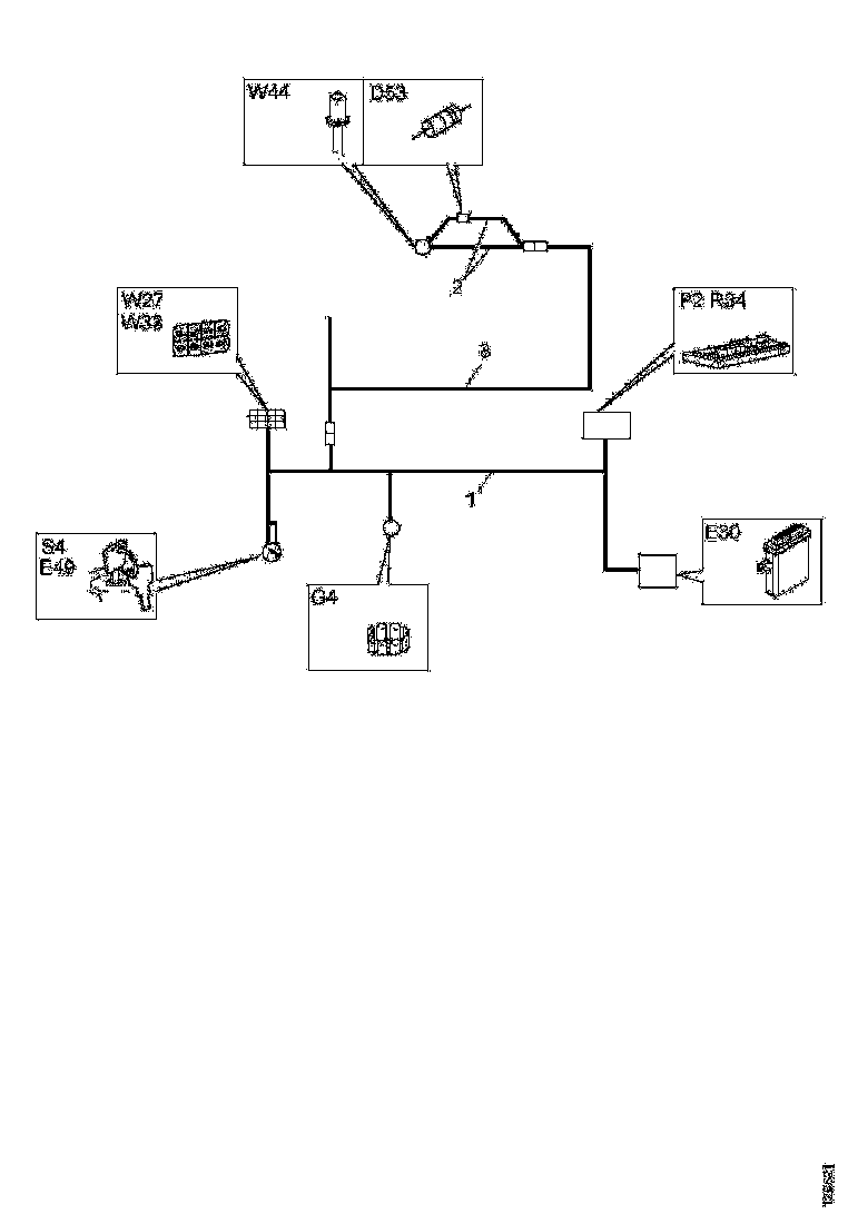 Buy 1493838 CABLE HARNESS SCANIA