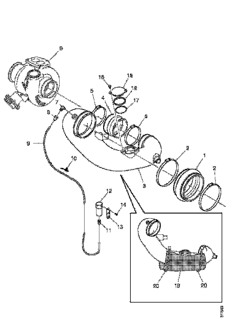 Buy 1493963 AIR PIPE SCANIA