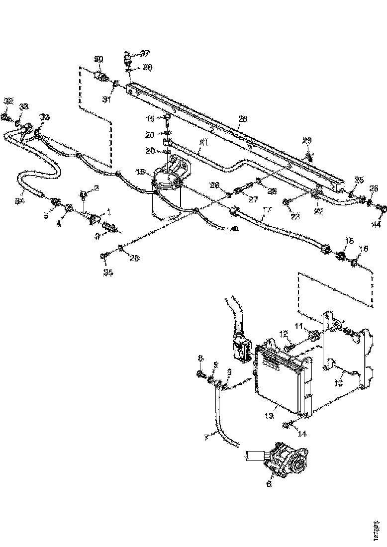Buy 1494005 FUEL PIPES SCANIA