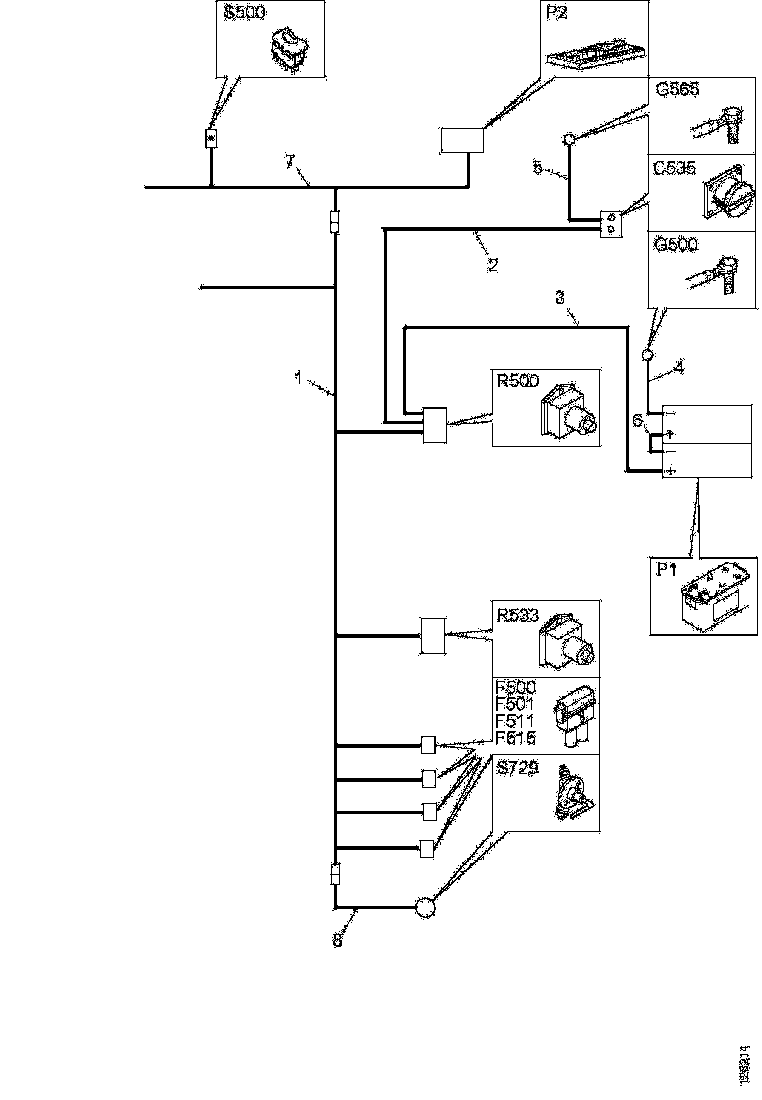 Buy 1495332 CABLE HARNESS SCANIA