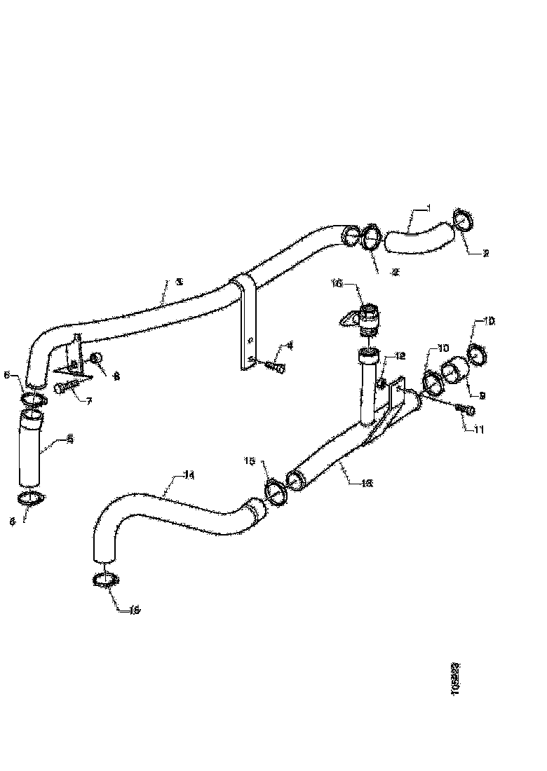 Buy 1495523 COOLANT PI SCANIA