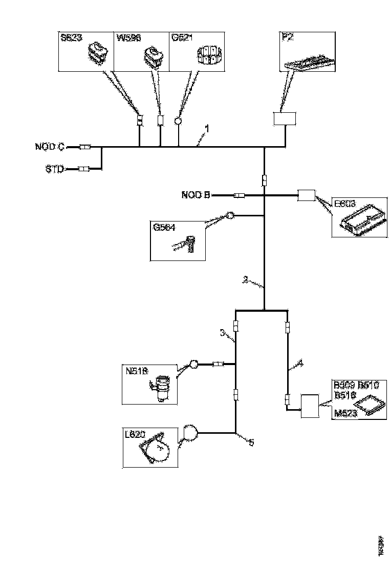 Buy 1495591 CABLE HARNESS SCANIA