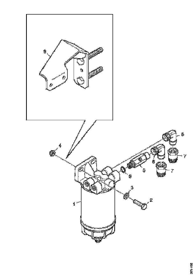 Buy 1495652 BRACKET SCANIA