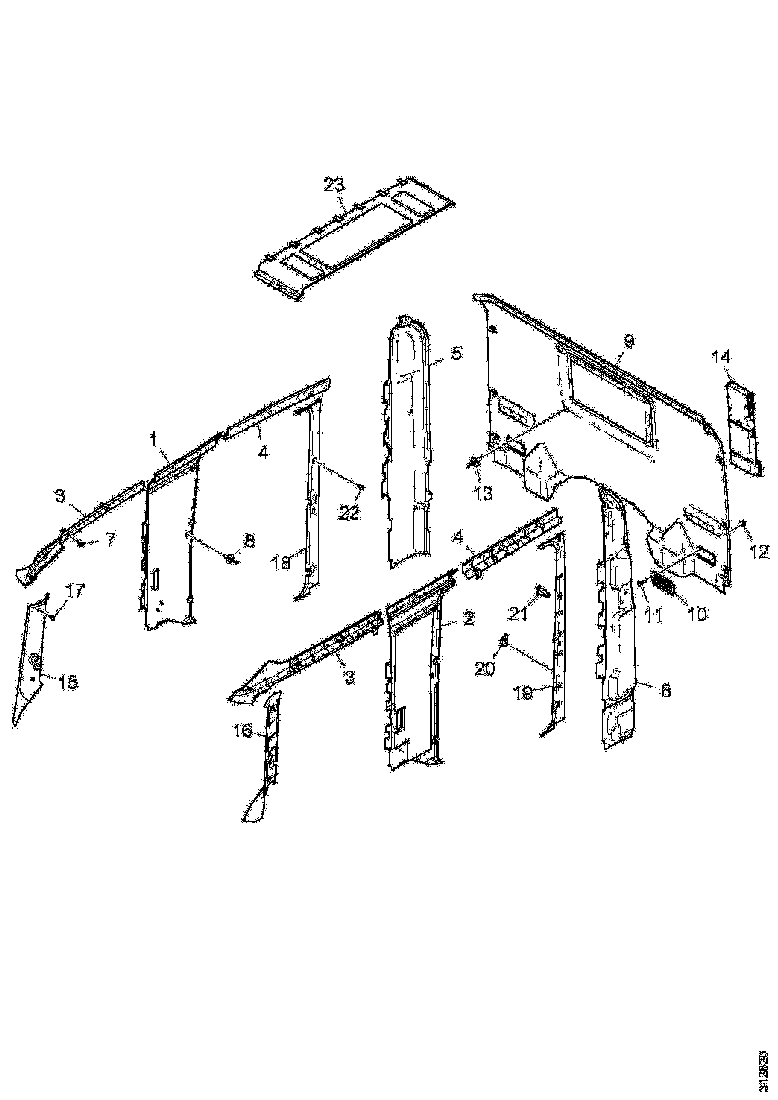 Buy 1495811 SIDE PANEL SCANIA