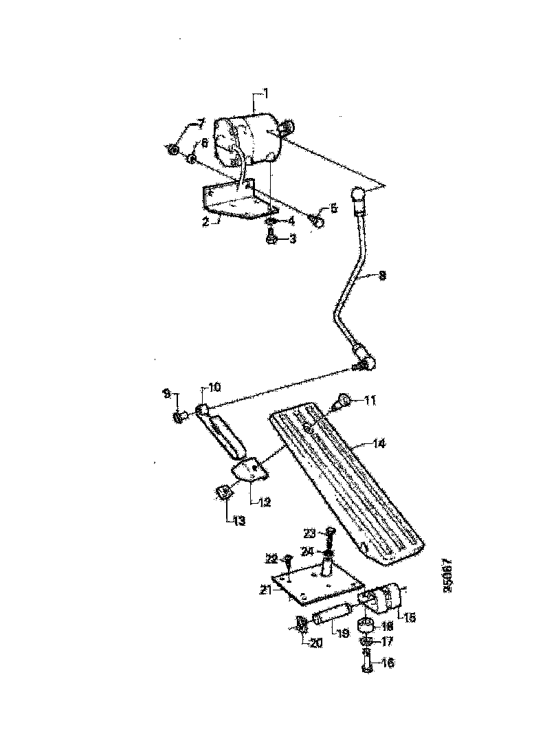 Buy 1496308 ACCELERATOR PEDAL SENSOR SCANIA