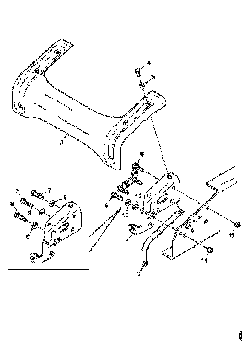 Buy 1496812 BRACKET SCANIA