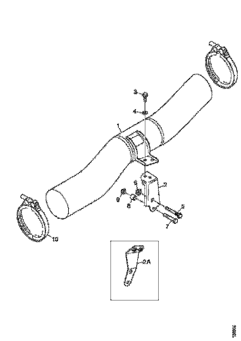 Buy 1497655 EXHAUST HOSE SCANIA